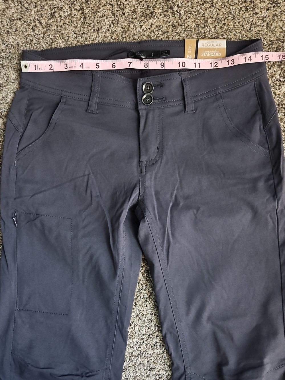 Prana Halle Convertible Hiking Pants - Picture 7 of 12